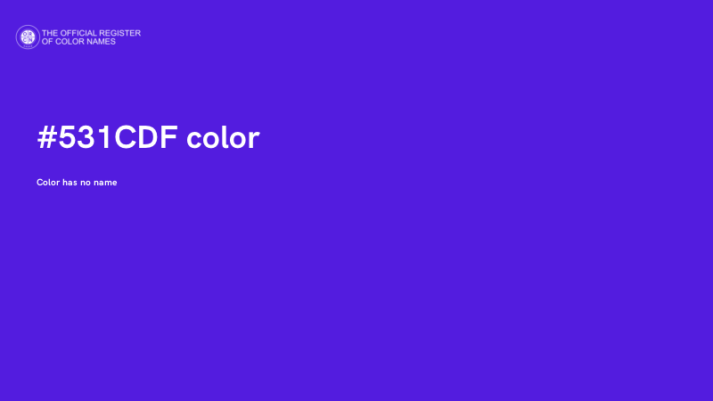 #531CDF color image
