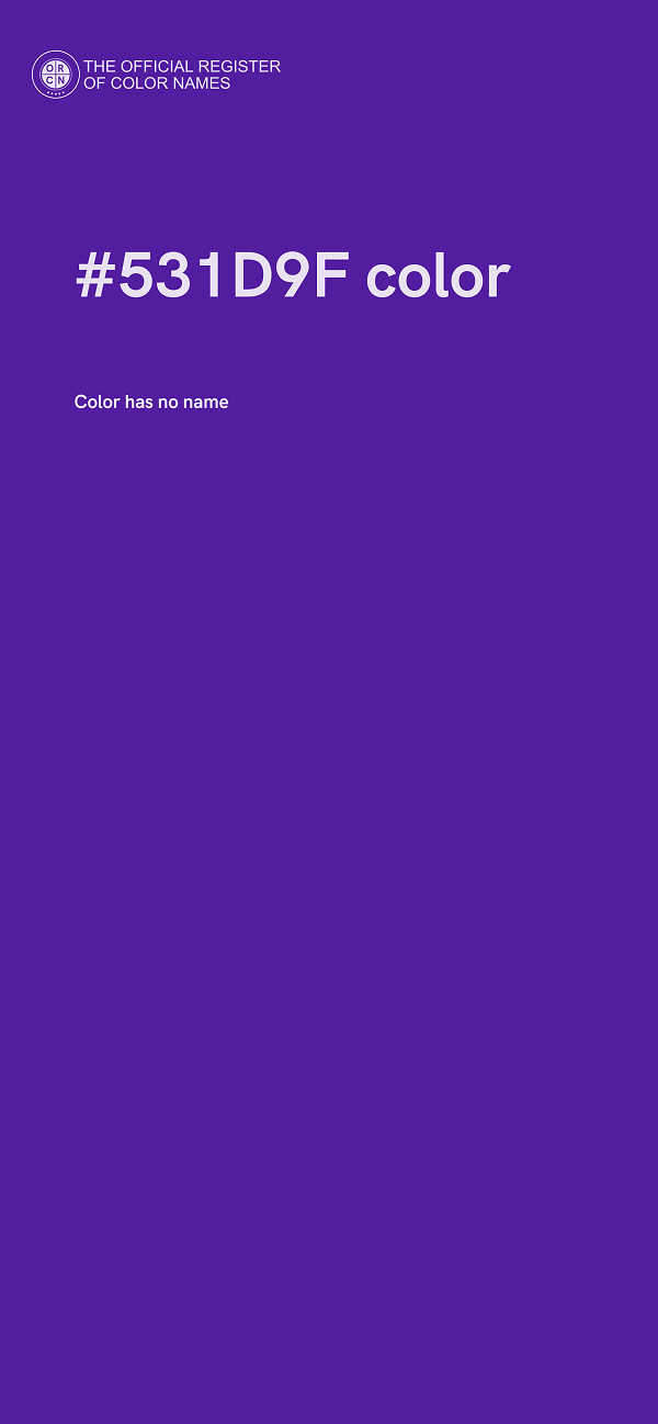 #531D9F color image