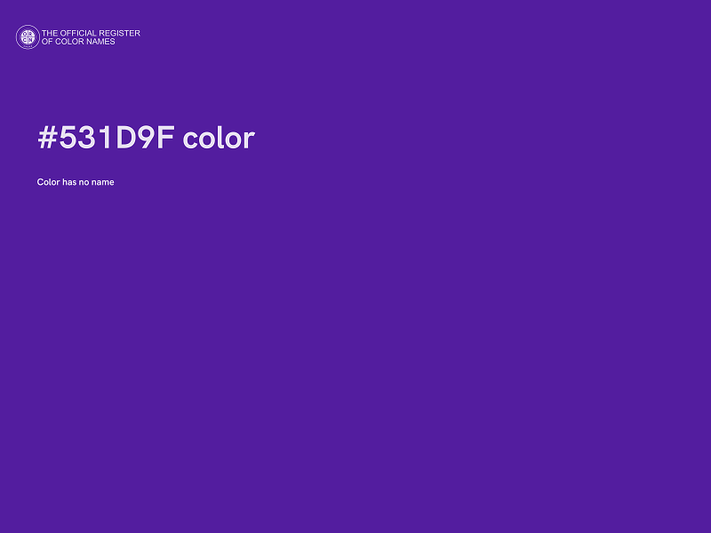 #531D9F color image