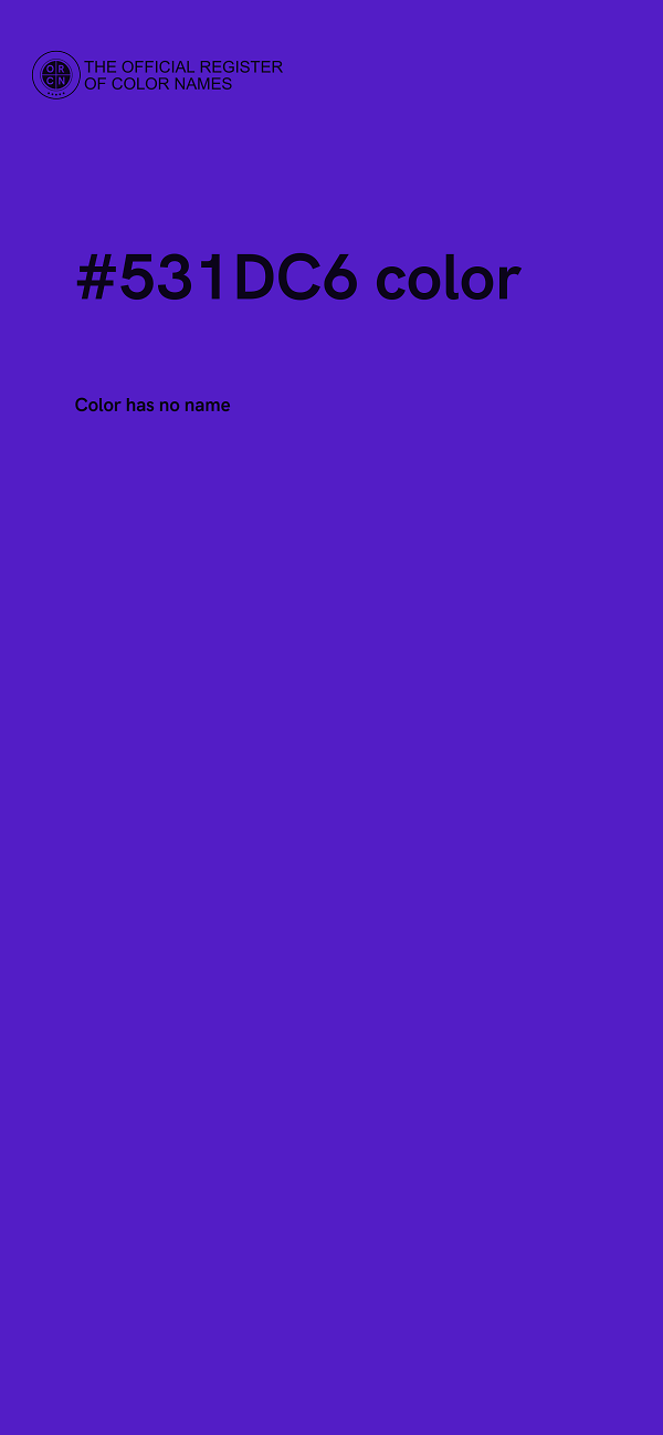 #531DC6 color image