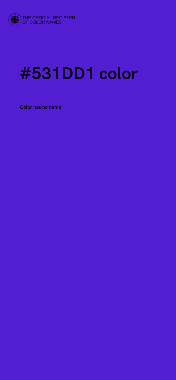 #531DD1 color image