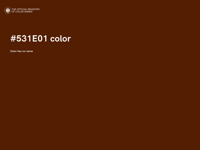 #531E01 color image