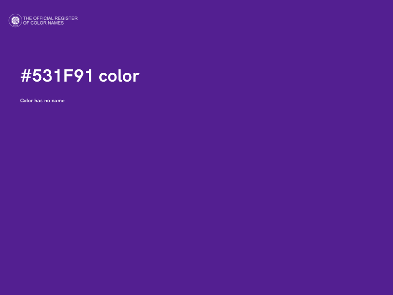 #531F91 color image
