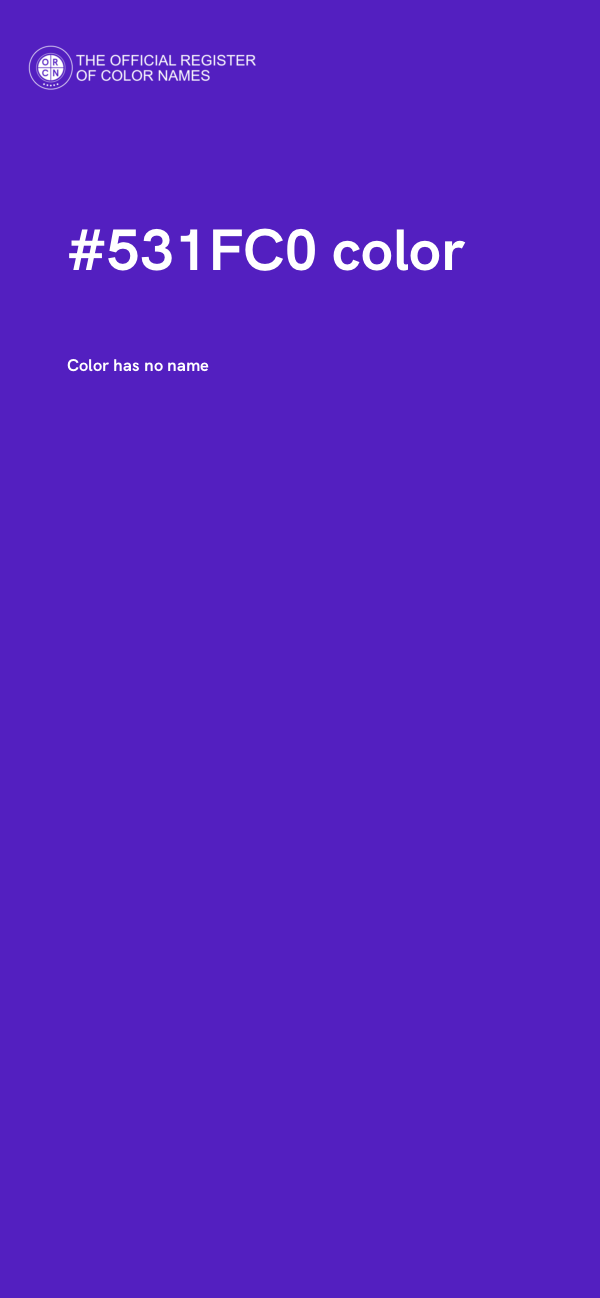 #531FC0 color image
