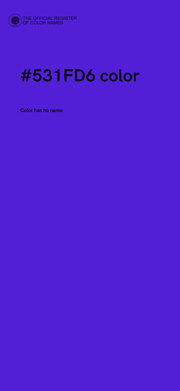 #531FD6 color image