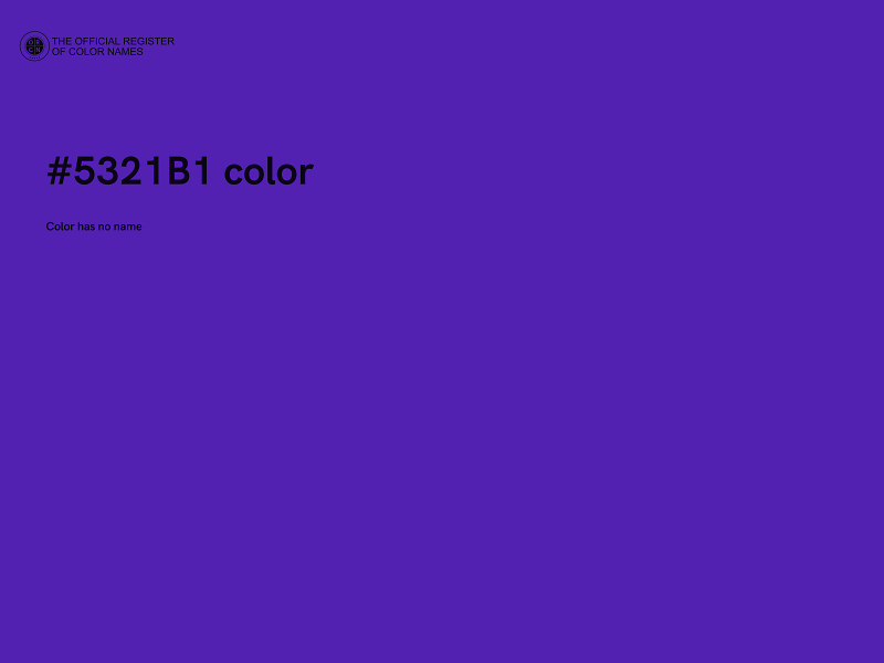 #5321B1 color image