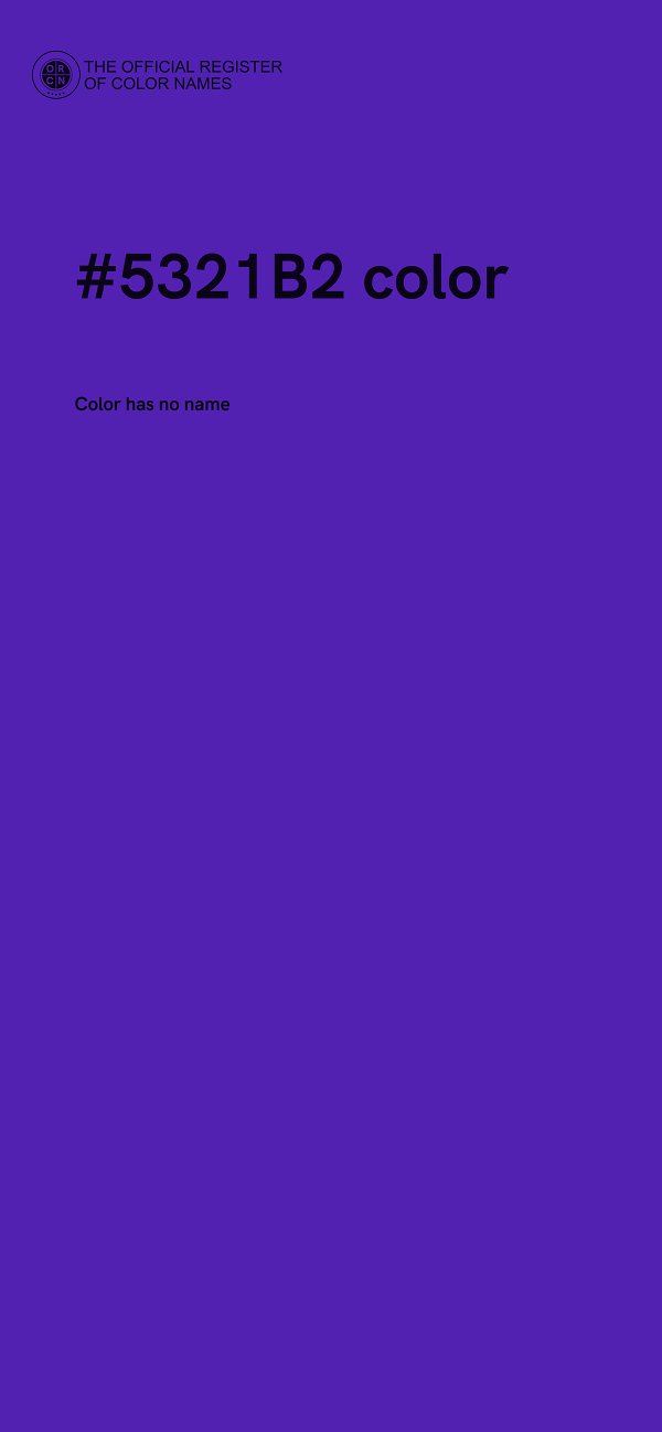 #5321B2 color image