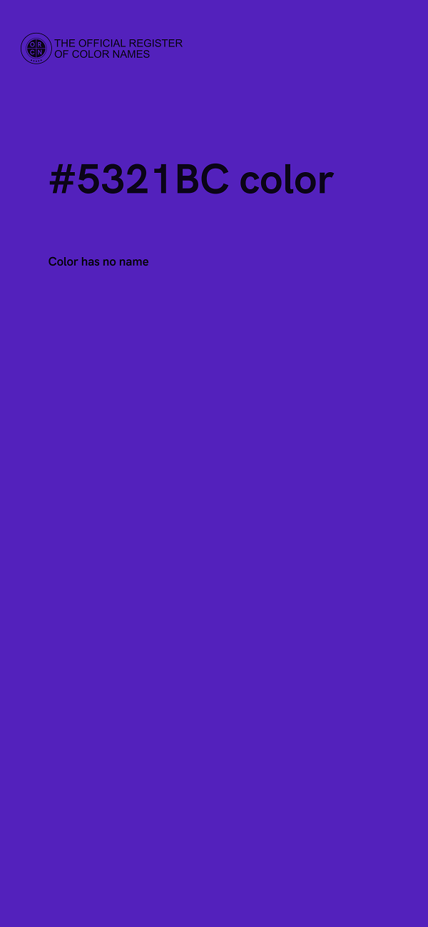 #5321BC color image
