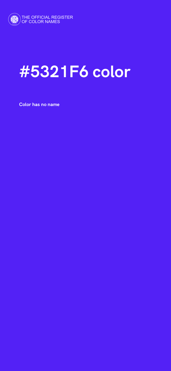 #5321F6 color image