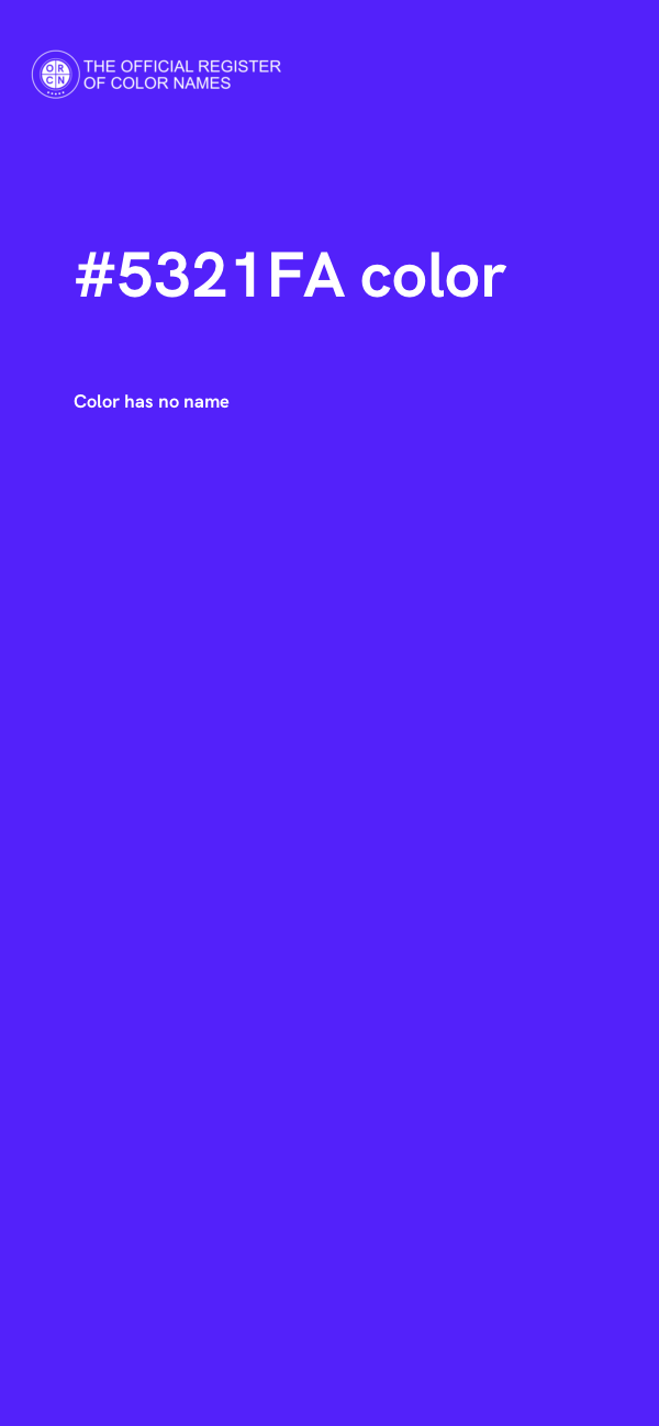 #5321FA color image