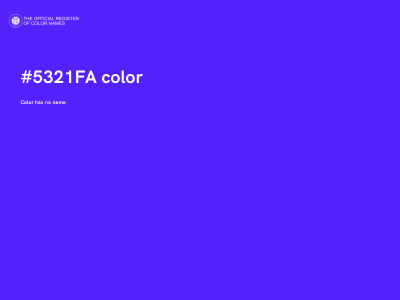 #5321FA color image