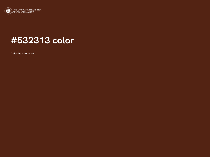 #532313 color image