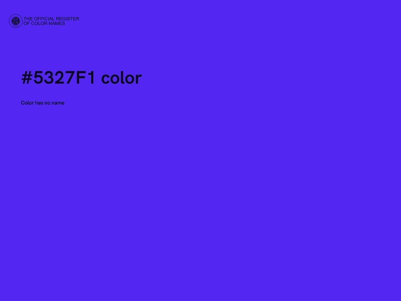 #5327F1 color image