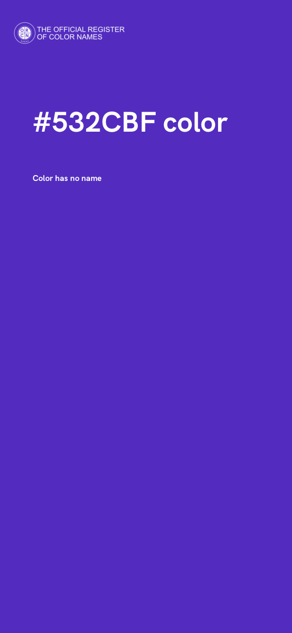 #532CBF color image
