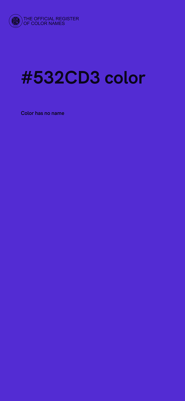 #532CD3 color image