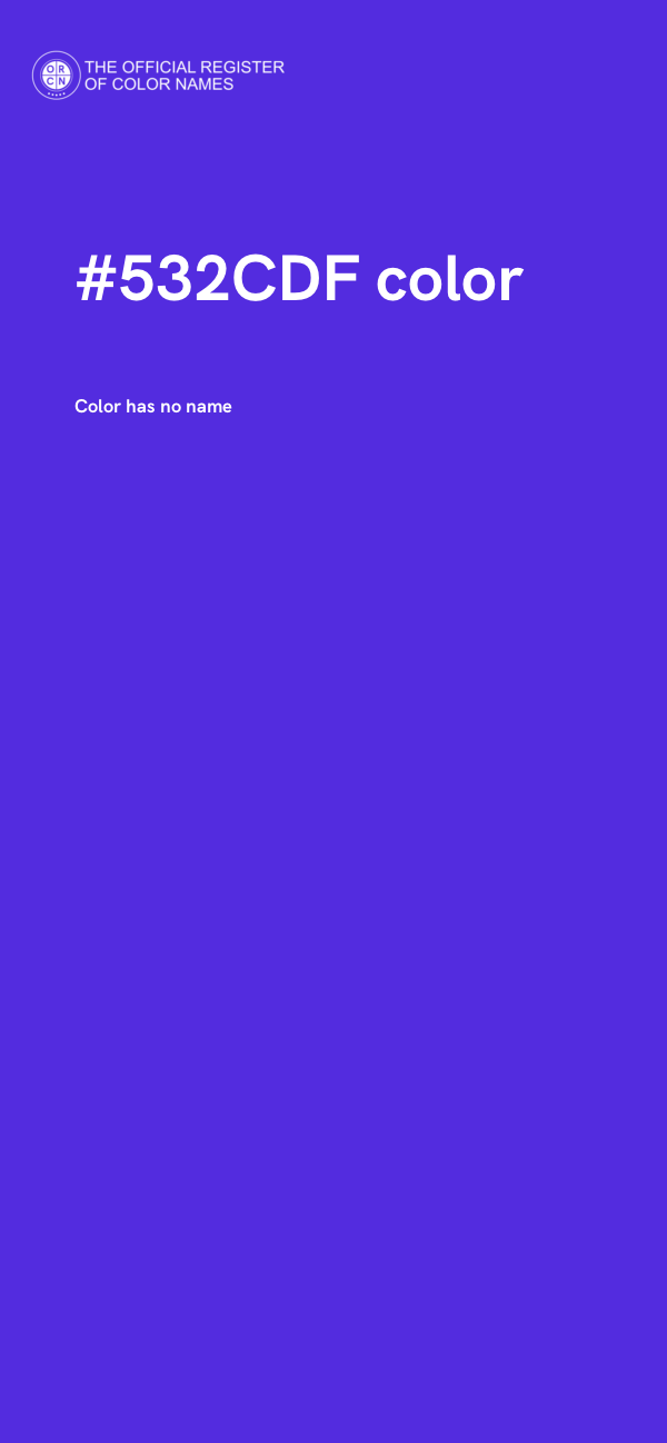 #532CDF color image