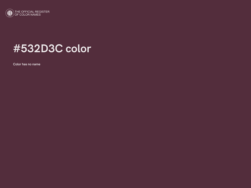 #532D3C color image