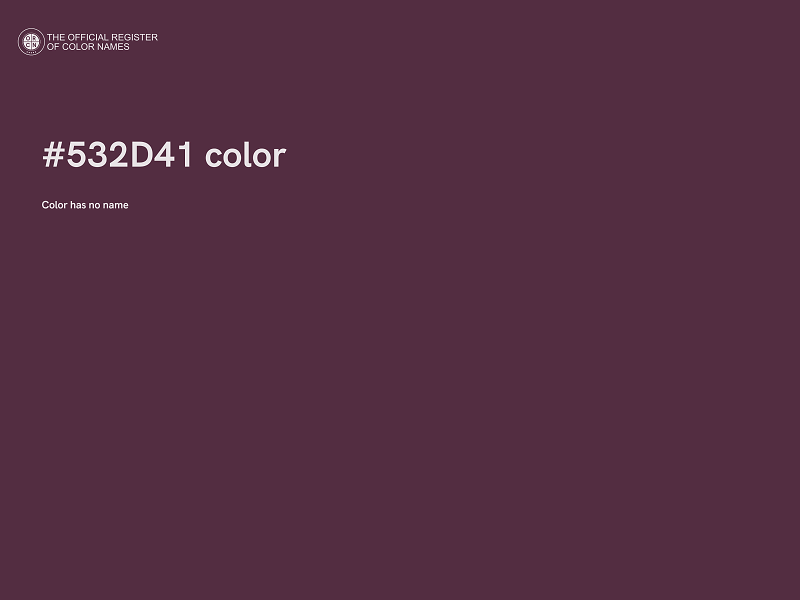 #532D41 color image