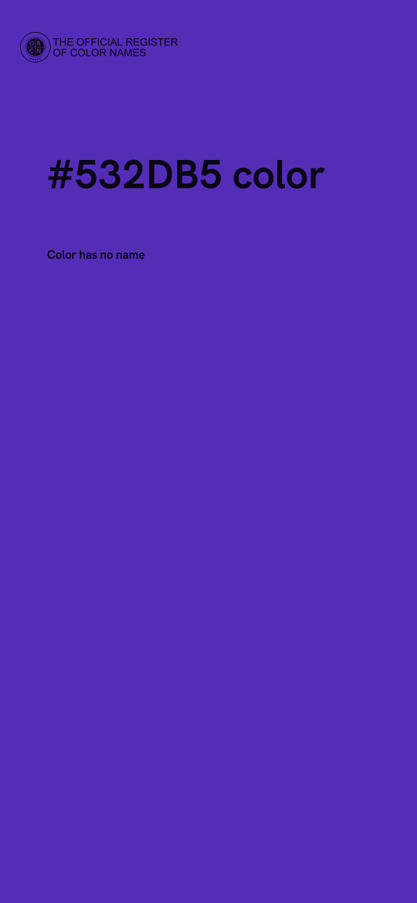#532DB5 color image