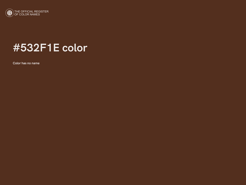 #532F1E color image