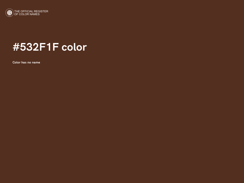 #532F1F color image