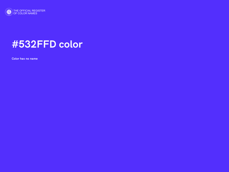 #532FFD color image