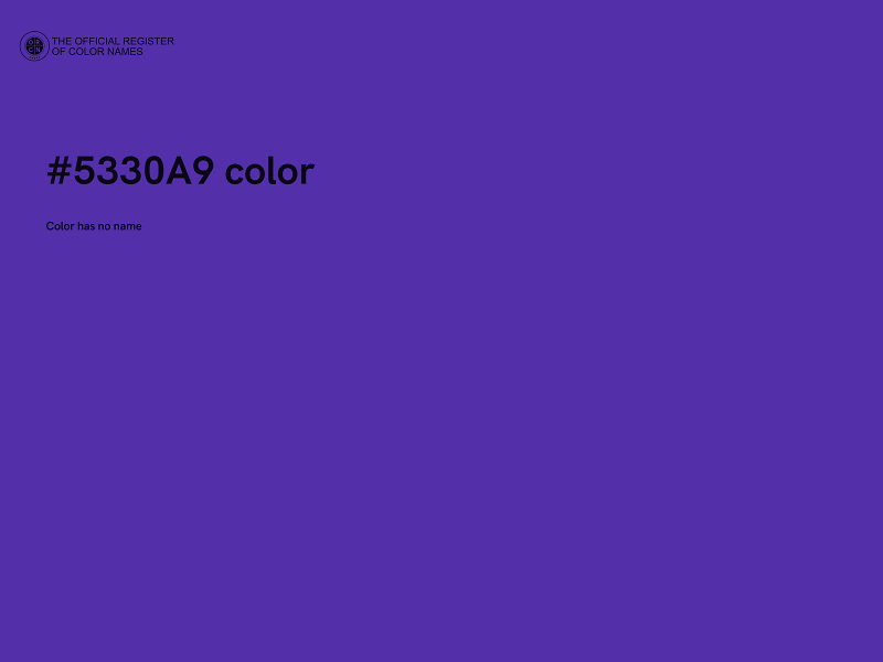 #5330A9 color image