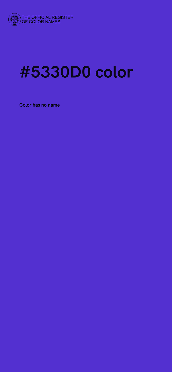 #5330D0 color image