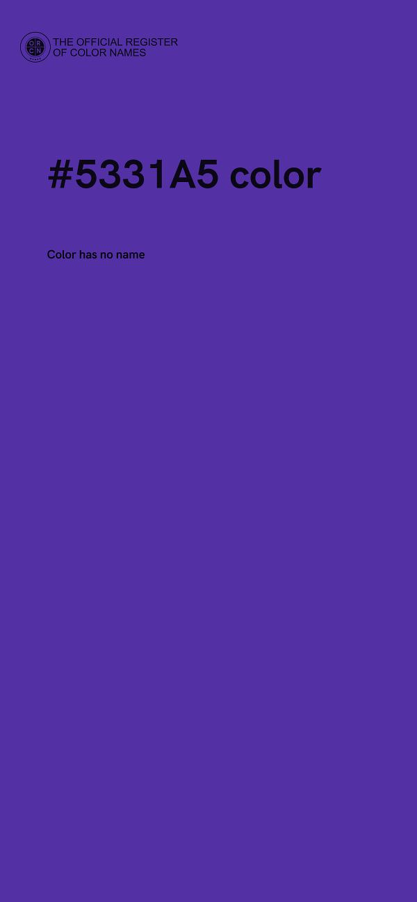 #5331A5 color image