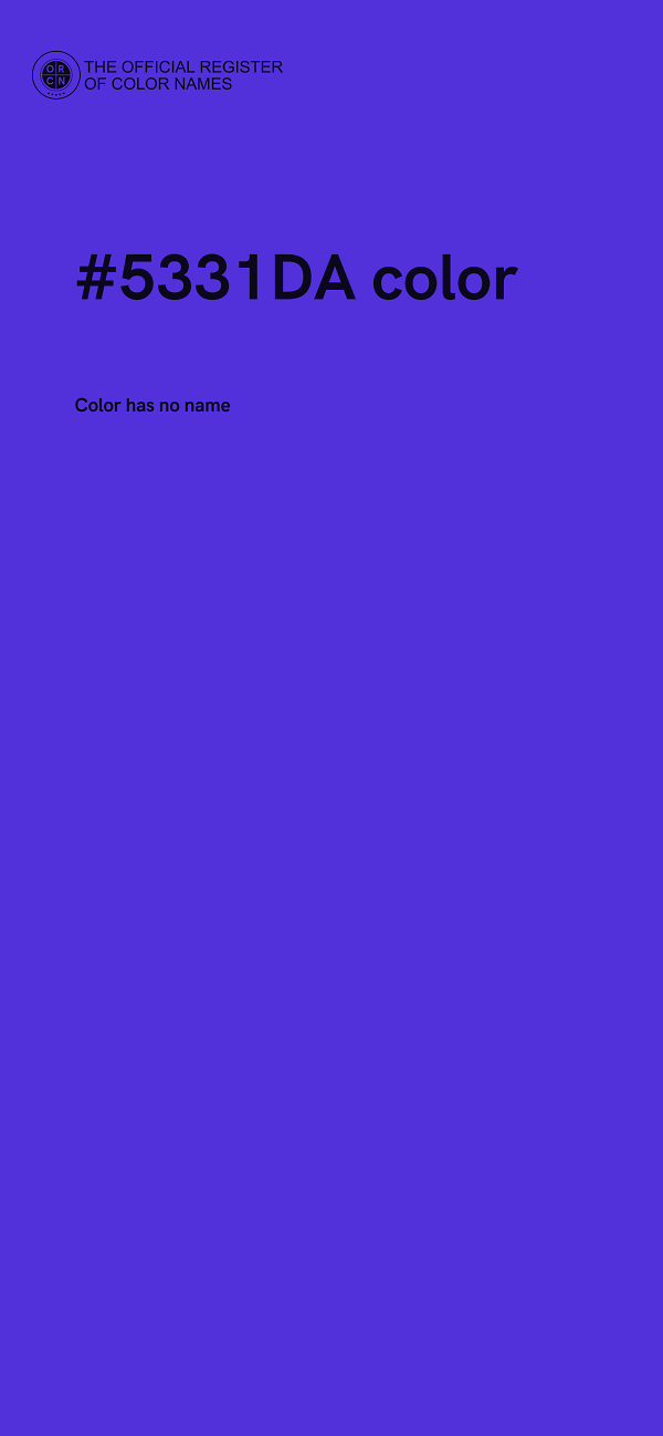 #5331DA color image