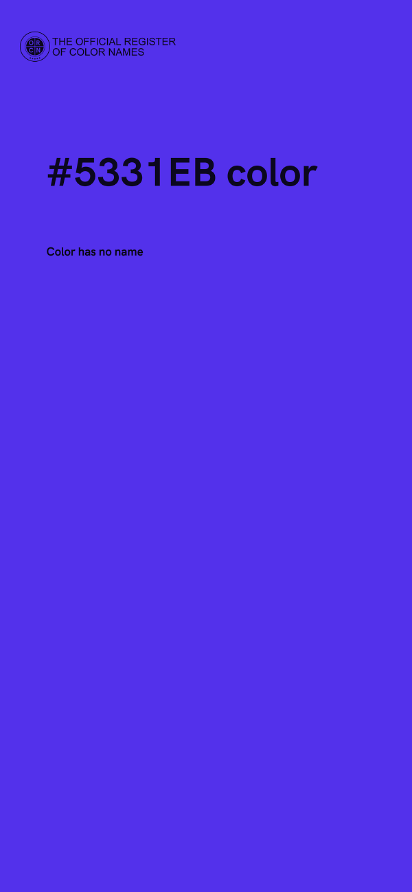 #5331EB color image