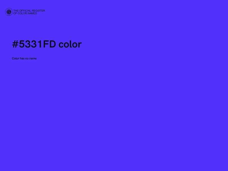 #5331FD color image