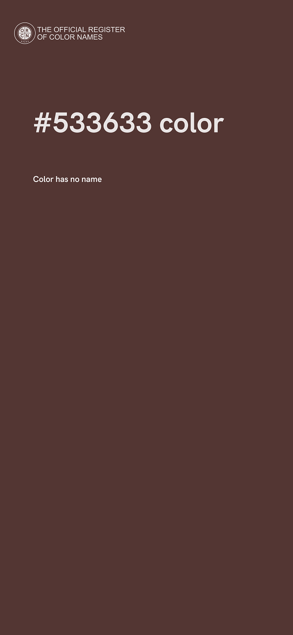 #533633 color image