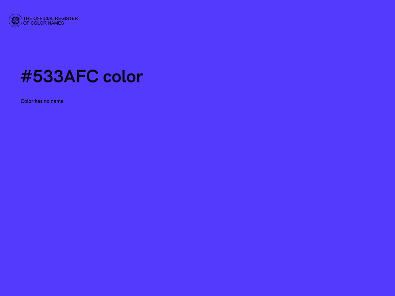 #533AFC color image