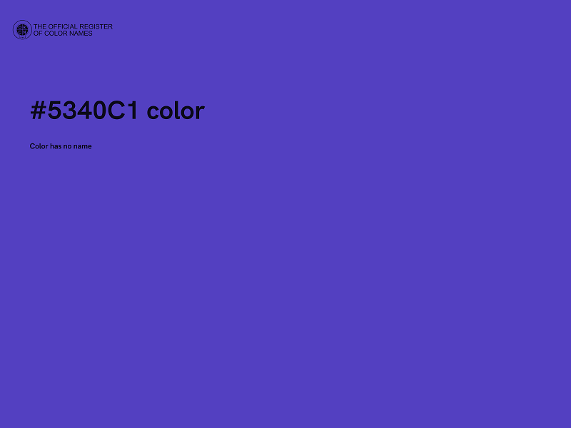 #5340C1 color image