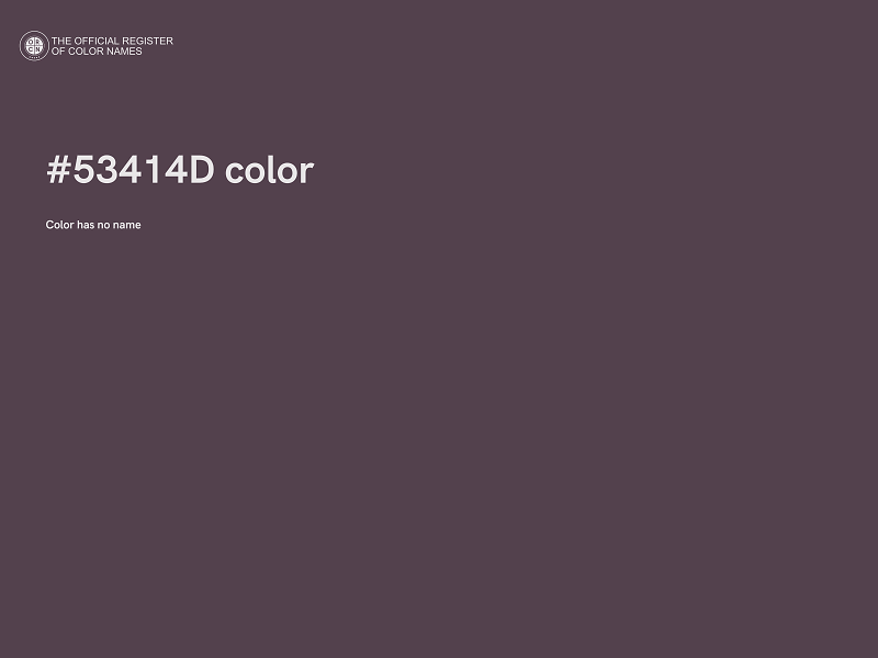 #53414D color image