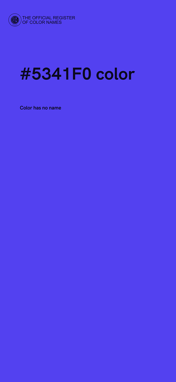 #5341F0 color image