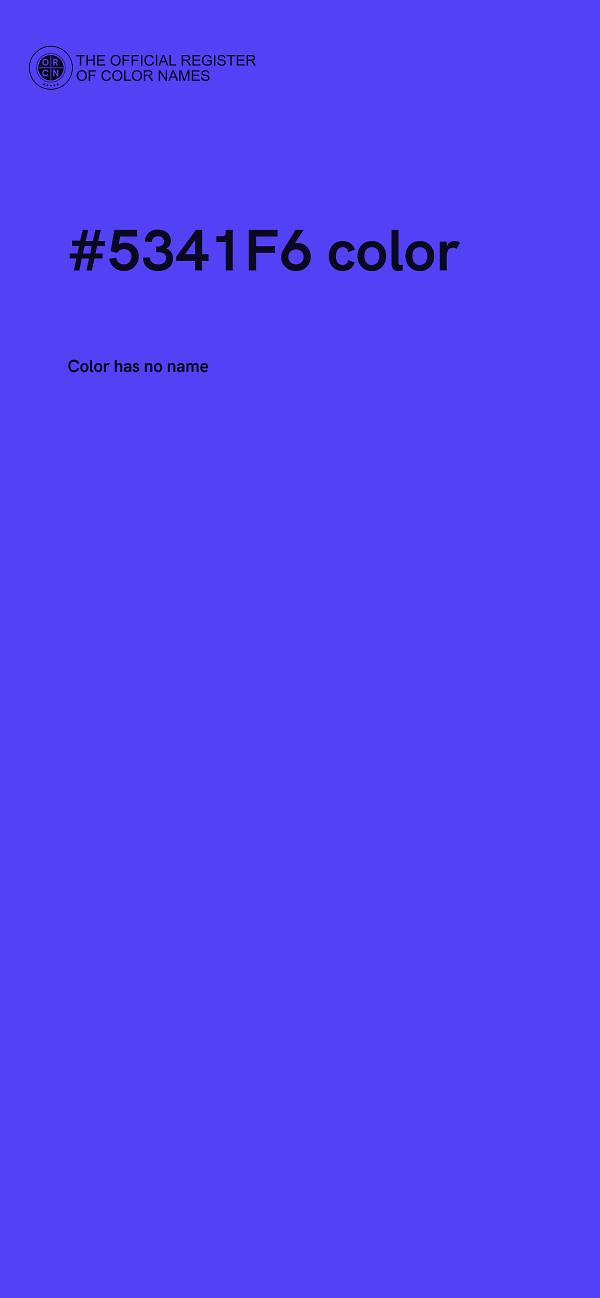 #5341F6 color image