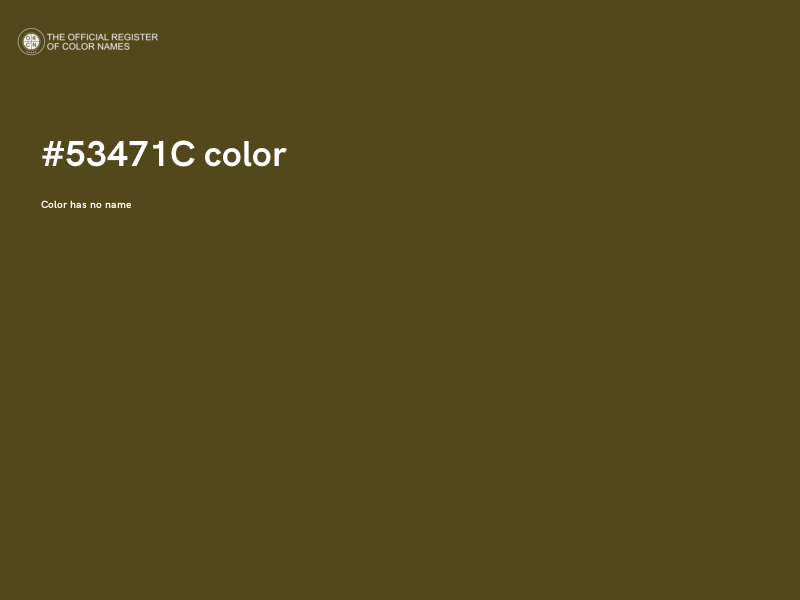 #53471C color image