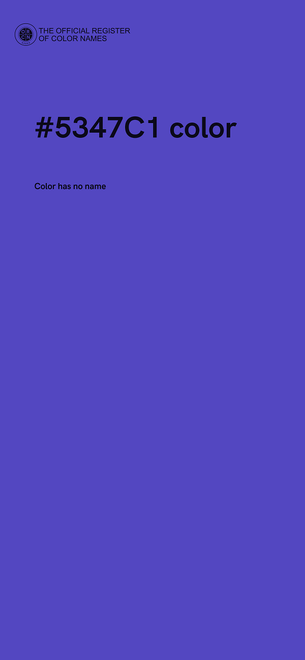 #5347C1 color image