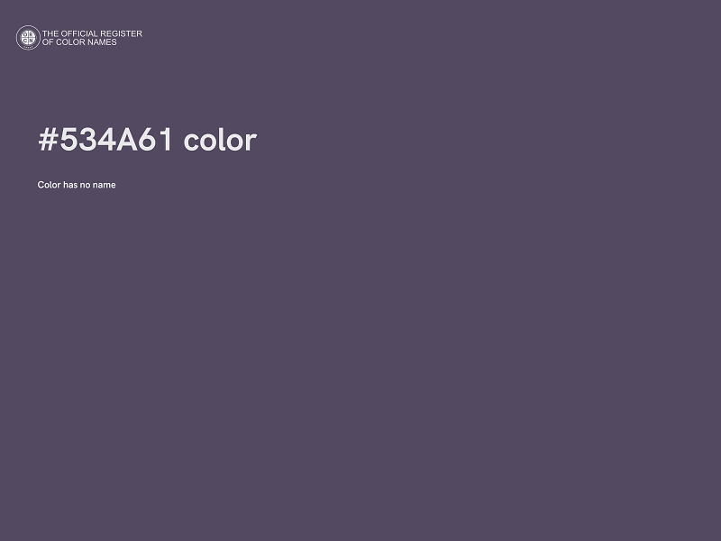 #534A61 color image