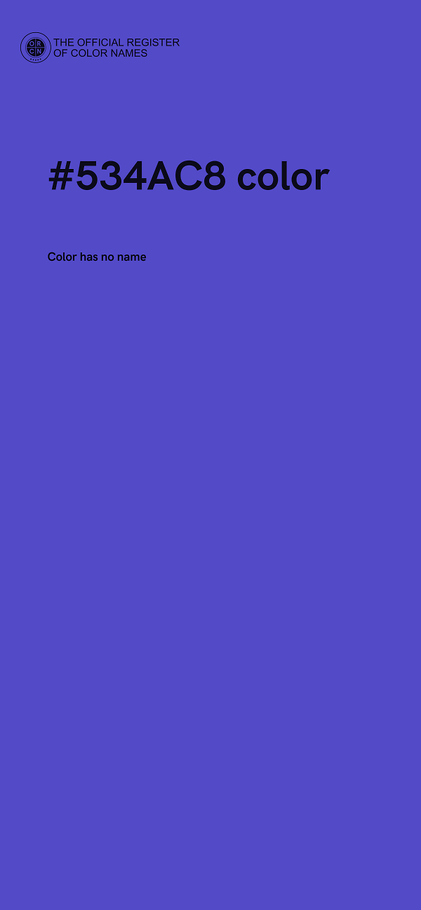#534AC8 color image