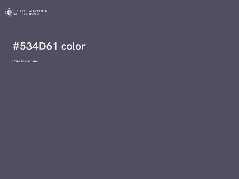 #534D61 color image