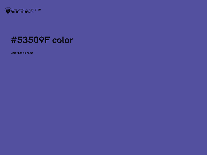 #53509F color image