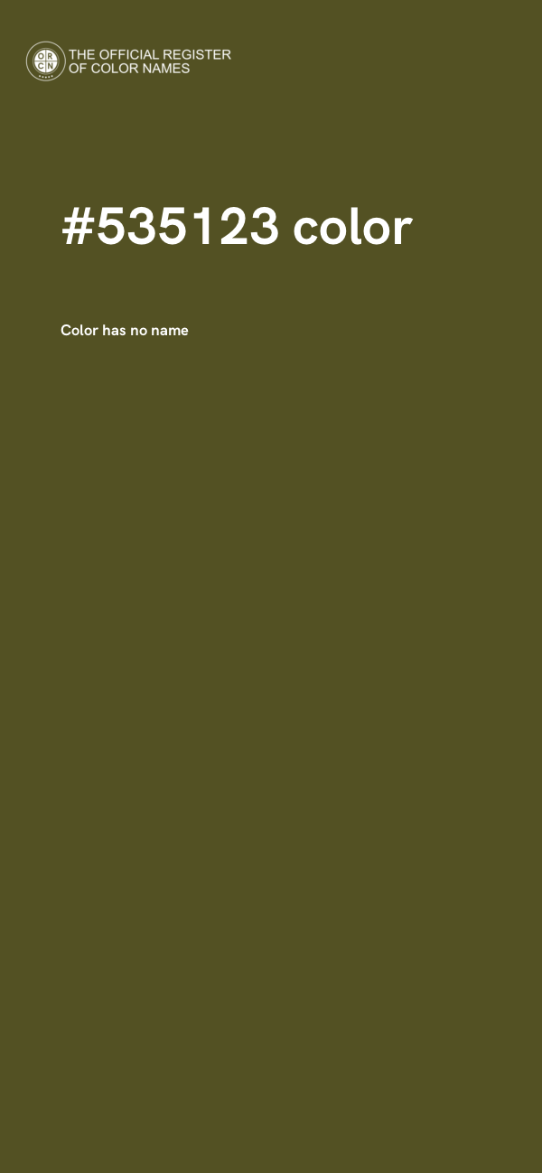 #535123 color image