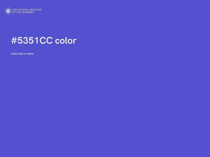 #5351CC color image