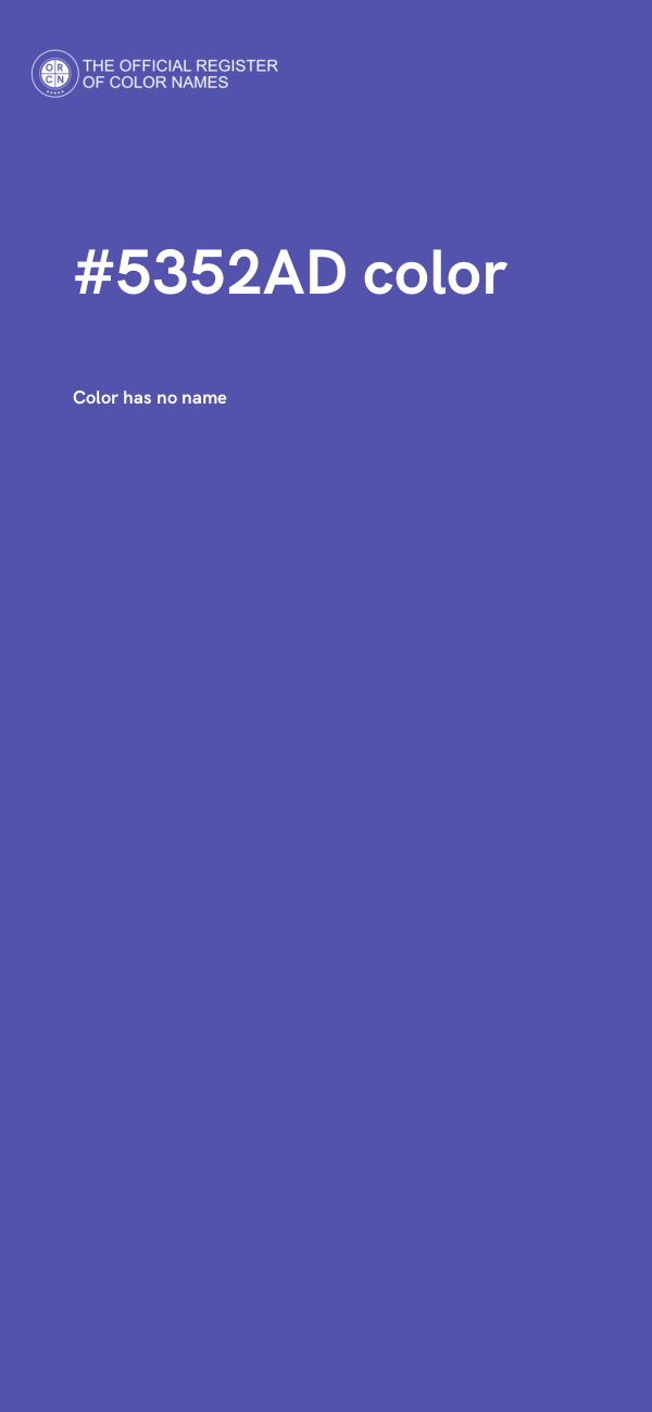 #5352AD color image