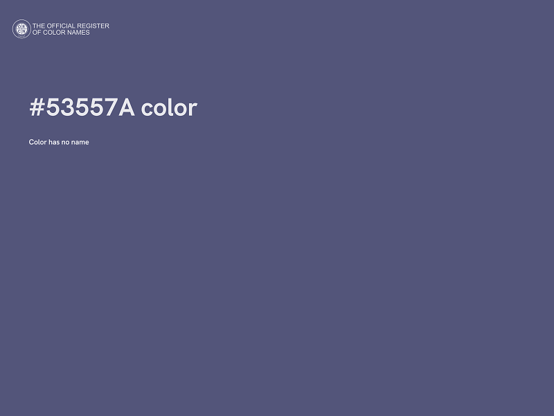 #53557A color image
