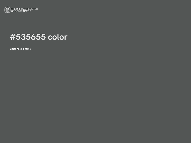 #535655 color image