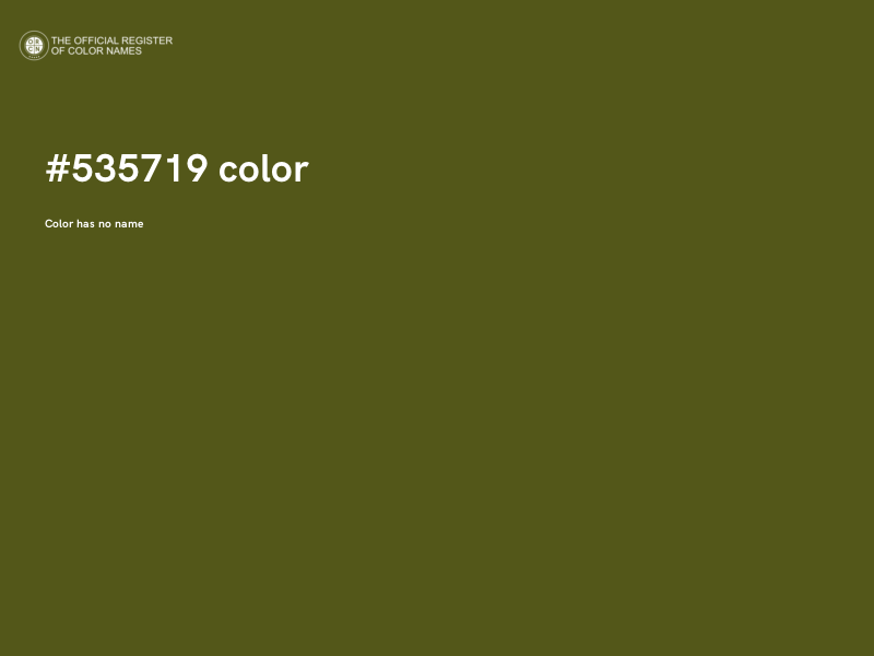 #535719 color image